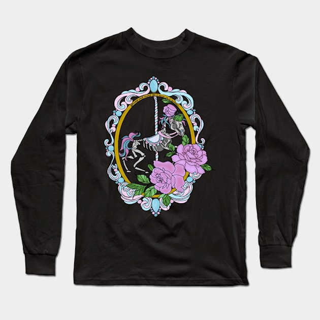 Carousel Long Sleeve T-Shirt by LeeAnnaRose96